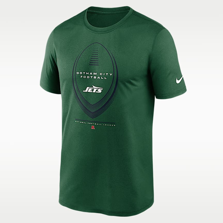 New York Jets Sideline Coach Men's Nike Dri-FIT NFL Long-Sleeve